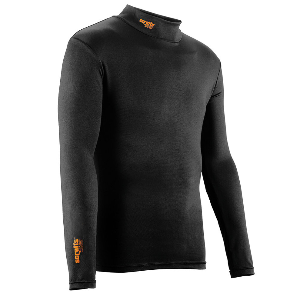 (L) Mens Safety & Workwear Pro Baselayer Top Black 5055056971700