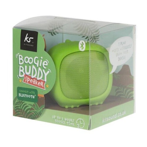 KitSound KitSound Boogie Buddy Portable BT Wireless Speaker - Dinosaur