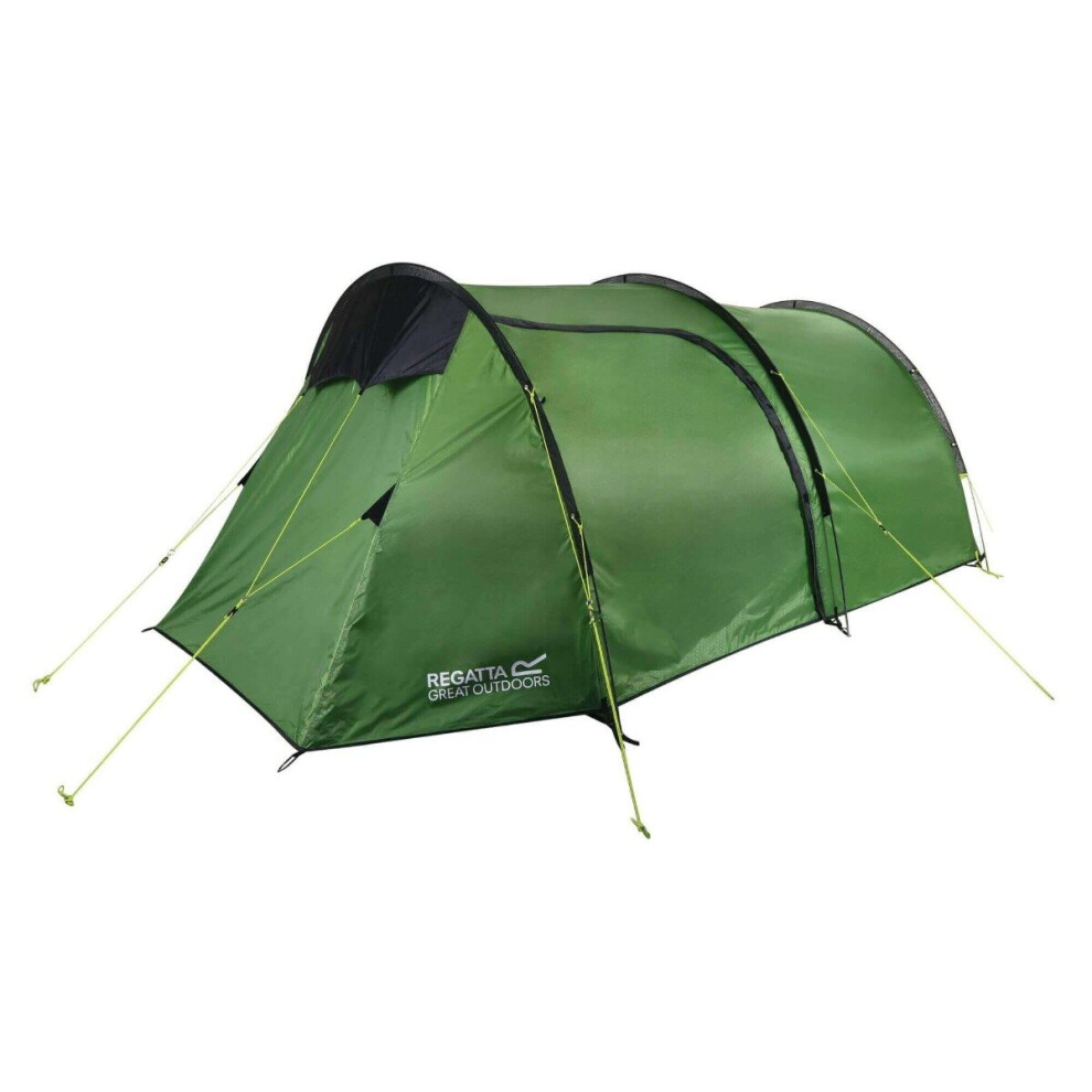 Regatta Montegra 4-Man Backpacking Tent Alpine Green, Size: Sgl