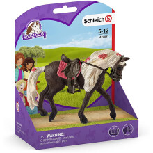 Schleich Horse Club 3-delige Speelset - Paardenspeelgoed voor Meisjes en Jongens 5-12 jaar - Rocky Mountain Paard Show
