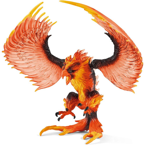 Schleich Schleich Eldrador Creatures - 7" Φωτιά Αετός - Κινούμενη Φτερούγα Λάβα Γκρίφιν