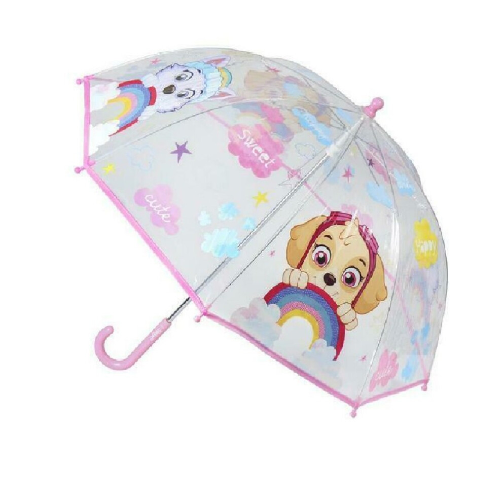 Paw Patrol Childrens/Kids Dome Stick Umbrella