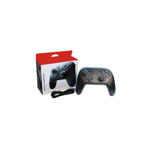 (Black) Bluetooth Wireless Gamepad Joystick Controller for Switch Pro Console, Support Somatosensory Vibration Screenshot Axis 1