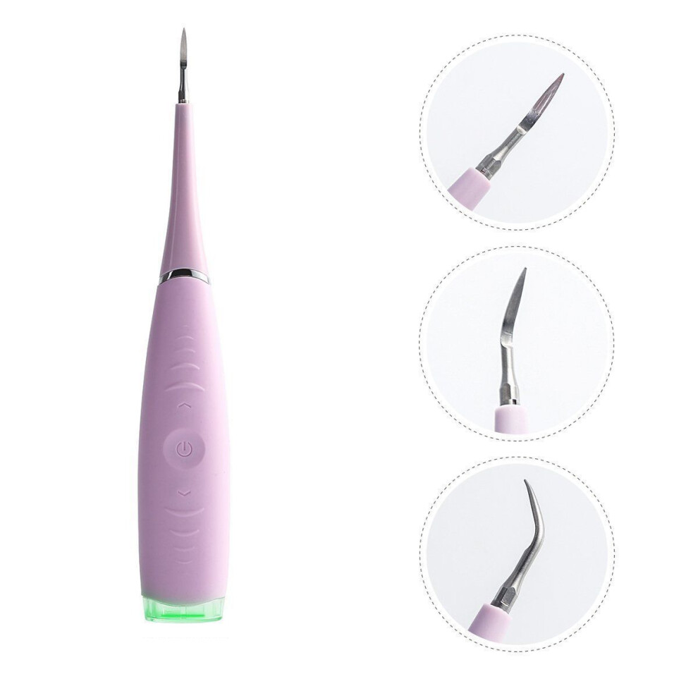 Sonic Dental Scaler Pink Electric Tooth Stains Tartar Calculus Remover