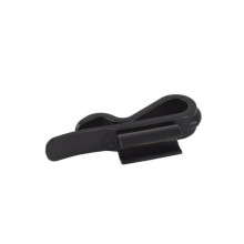 Black Bucket Clip - For Use with Simple Syphon & 5/16" PVC Tubing - Homebrew