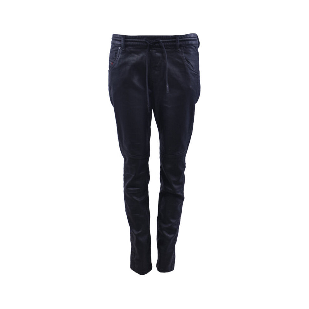 Diesel (W25 L28) Krailey Sp Ne 0849R Womens Denim Jeans Slim Fit Skinny Sweat Jogg Pants Black