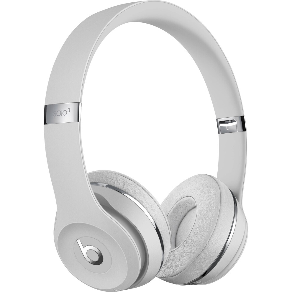 Beats By Dr. Dre Beats Solo3 Wireless On-Ear Headphones (Satin Icon) Silver