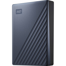 Externer tragbarer USB-C-Festplattenspeicher 5 To Blau - WESTERN DIGITAL - My Passport Ultra - USB 3.1 - 2,5"
