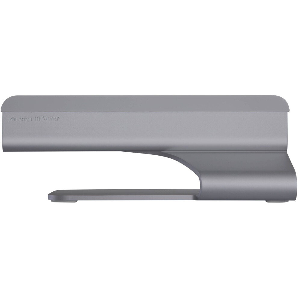 Rain Design Mtower Vertical Laptop Stand (Space ) Gray 891607000865