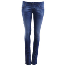(W27 L32) DIESEL GRUPEE NE 0674Y Womens Denim Jogg Jeans Slim Fit Skinny Blue Sweat Pant