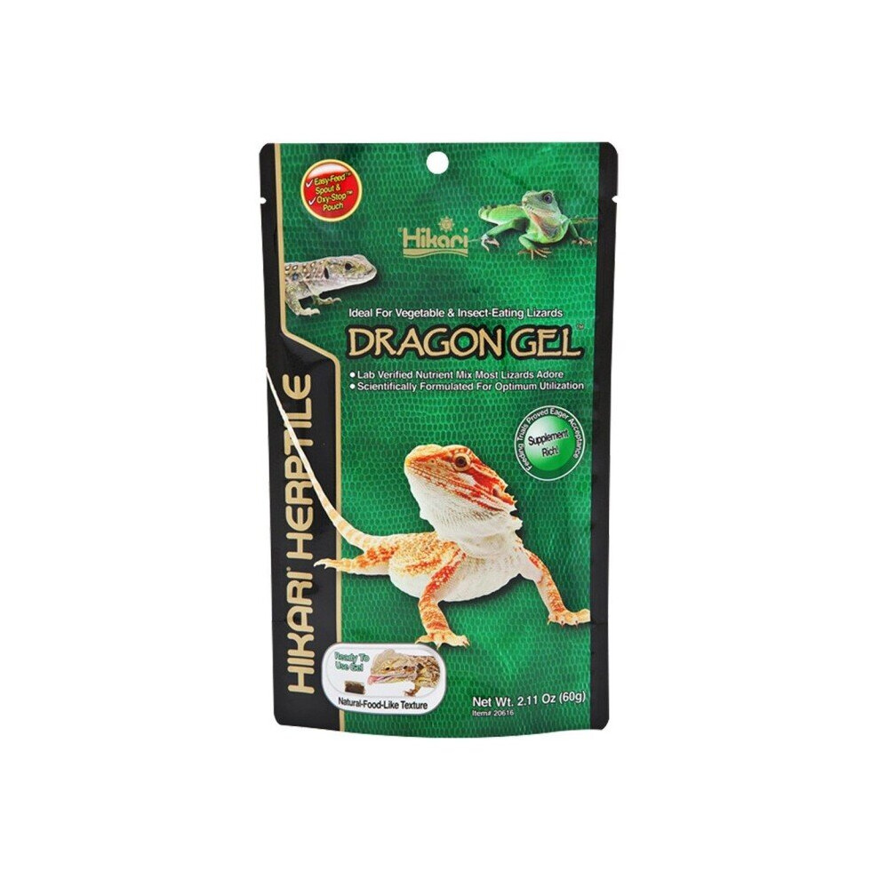 Hikari Herptile Dragon Gel Reptile Food 60g