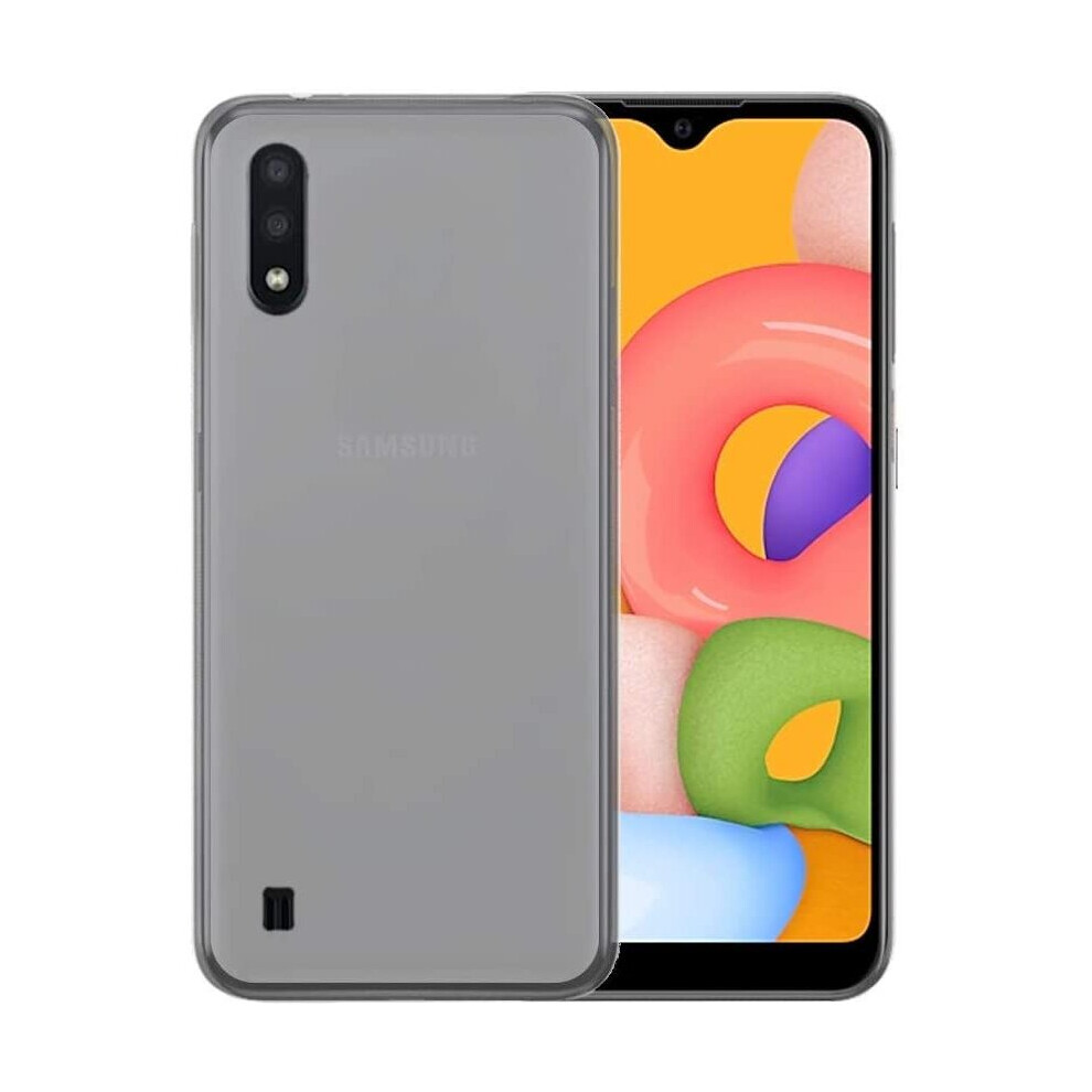 Transparent Gel Case For Samsung Galaxy A01 - Slim, Shock-Resistant Tpu Silicone Cover Clear 804050318159