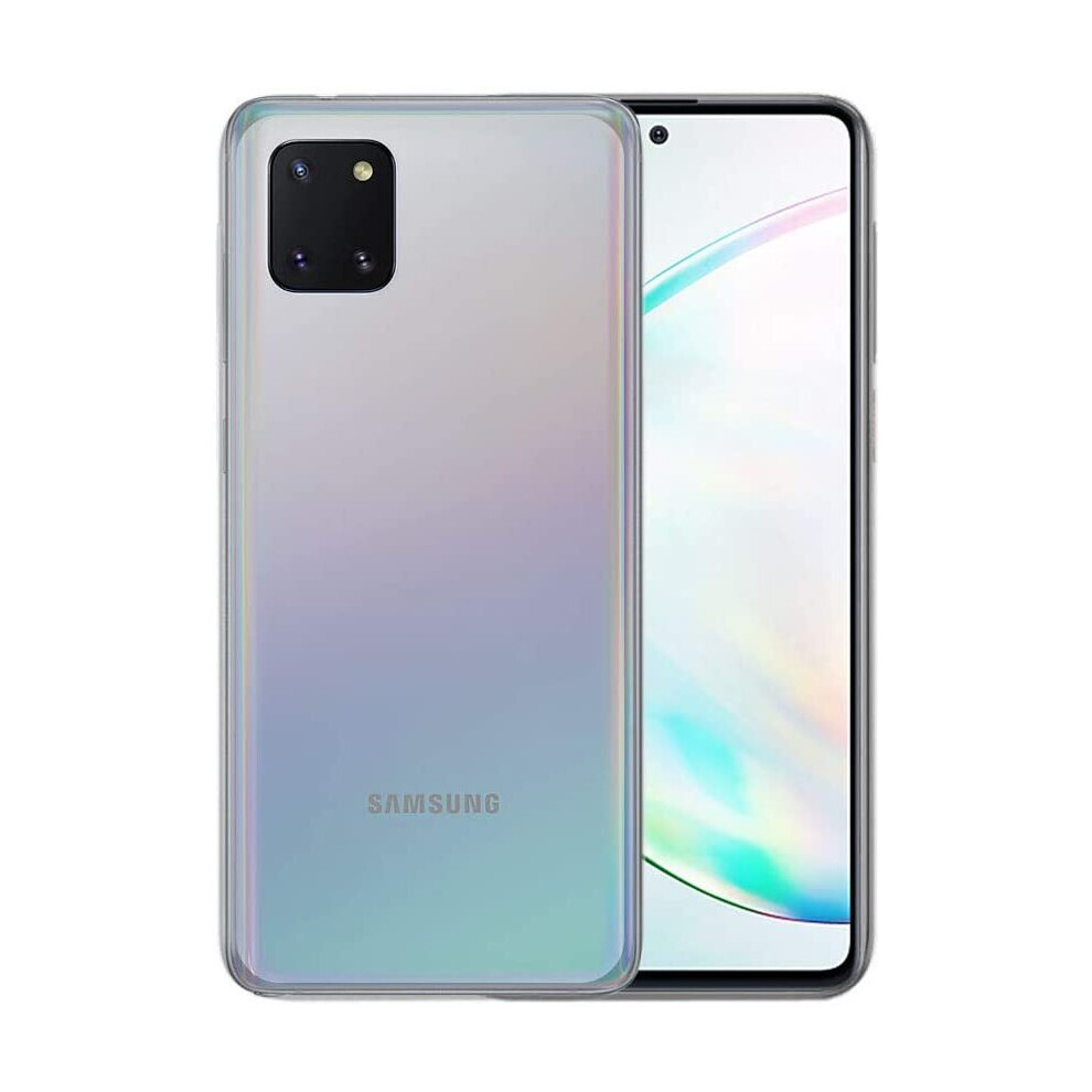 For Samsung Galaxy Note 10 Lite Transparent Silicone Gel Case Cover Clear 804050317992