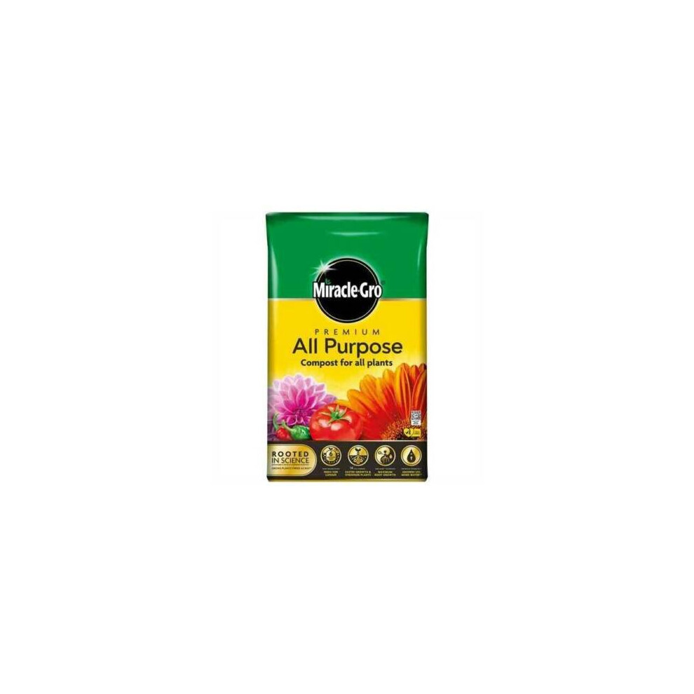 Miracle-Gro Miracle Gro All Purpose Compost 40L Garden Planting Growing Soil