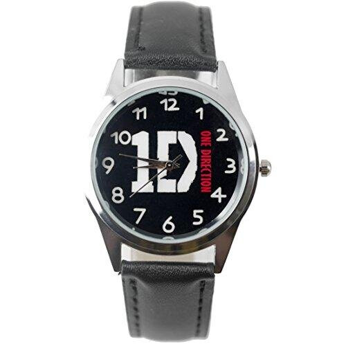 One Direction 1D Logo Genuine Leather Quartz Wrist Watch