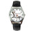Black Leather  Quartz Watch for Bugs Bunny fans 1