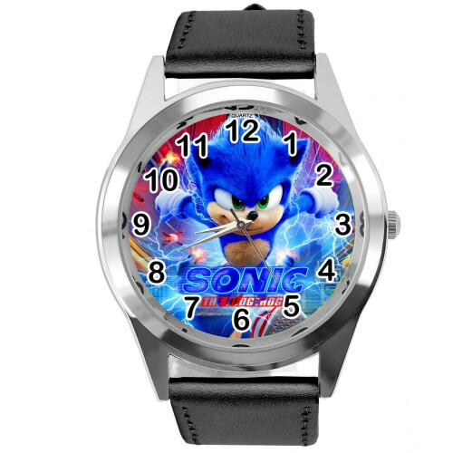 Taport Sonic the Hedgehog Watch Videogame Themed Quartz Watch on