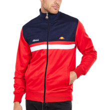 (S) ELLESSE TRANSIMENO 2 SHW04349 Mens Track Top Sweats Pullover Training Red Jumper