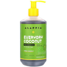 Alaffia, Everyday Coconut, Face Cleanser, Purely Coconut, 354ml