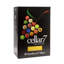 Youngs Cellar 7 30 Bottle (7 Day) Wine Making Kit - Peach & Mango - Homebrew