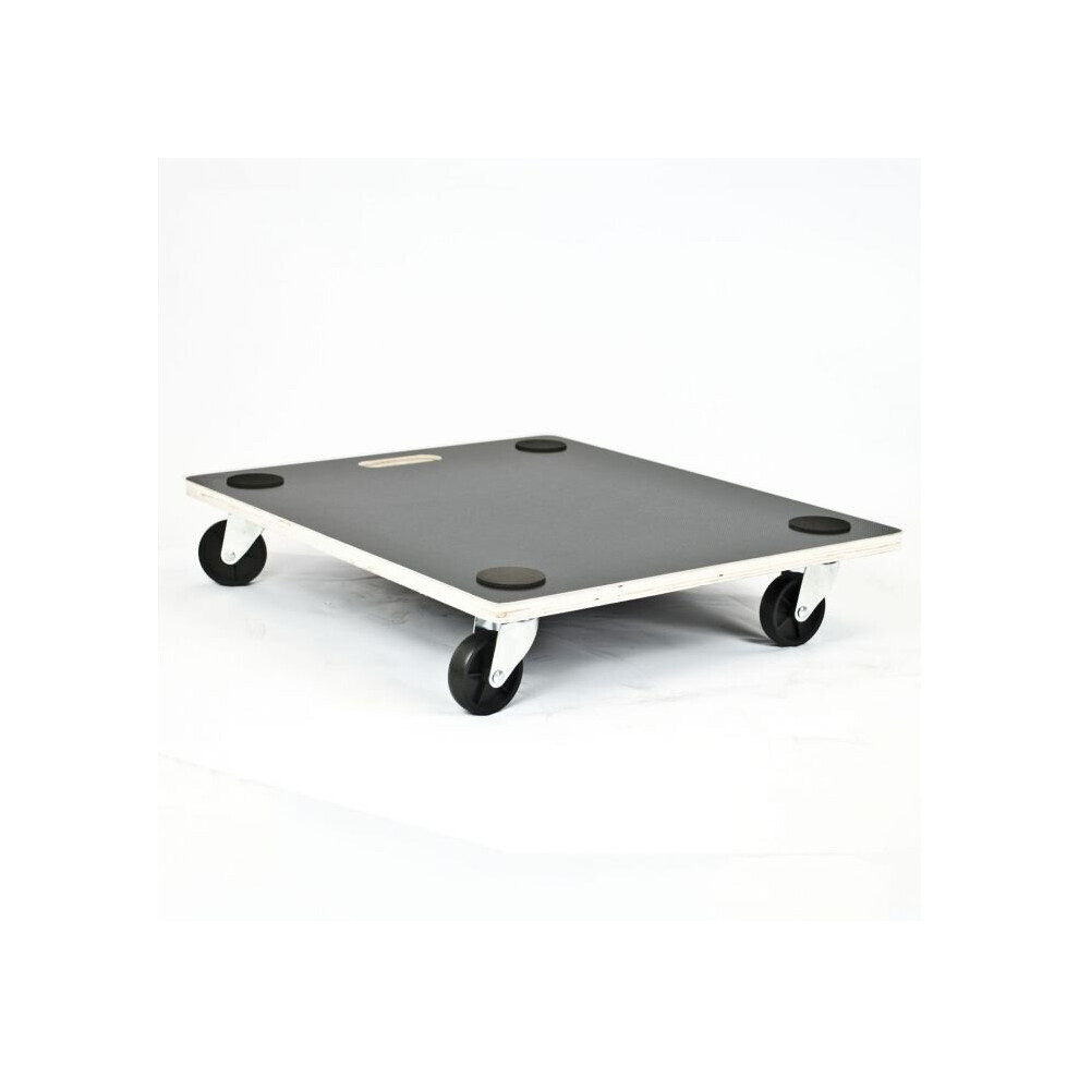 Warehouse Transport Roller Heavy Box Furniture Platform Mover Wooden Hand Dolly 5055888415090