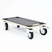 Warehouse TRANSPORT ROLLER Heavy Box Furniture Platform Mover Wooden Hand Dolly