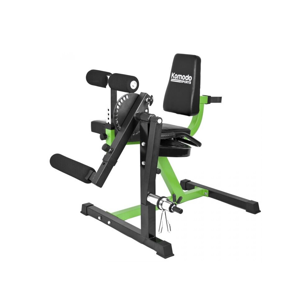 LEG-EXT-MCH-2BX Leg Extension & Curl Machine for Home Gym | Adjustable, Steel Frame, 130kg Max User, 85kg Plate Capacity