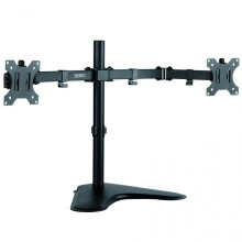 TekBox DUAL MONITOR MOUNT - 2 Computer Screen Stand 13-32" Twin Display TV VESA