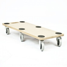 Warehouse TRANSPORT ROLLER Heavy Box Furniture Platform Mover Wooden Hand Dolly