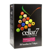 Youngs Cellar 7 30 Bottle (7 Day) Wine Making Kit - Raspberry & Cassis - Homebrew