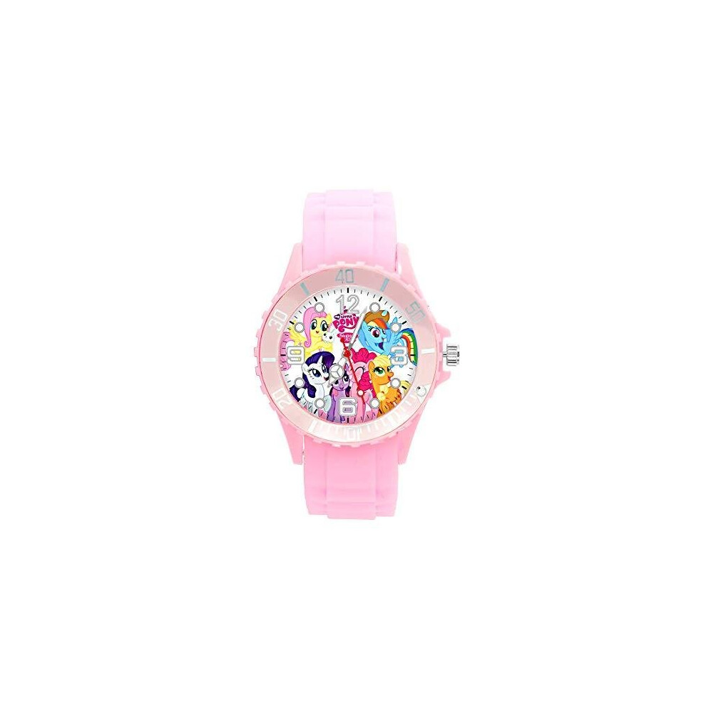 Taport Silicone Round Watch For My Little Pony Fans E1 Pink