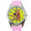 Pink Leather Band Quartz Watch for Scooby DOO Fans E2 1