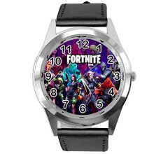TAPORT Black Leather Fortnite Watch