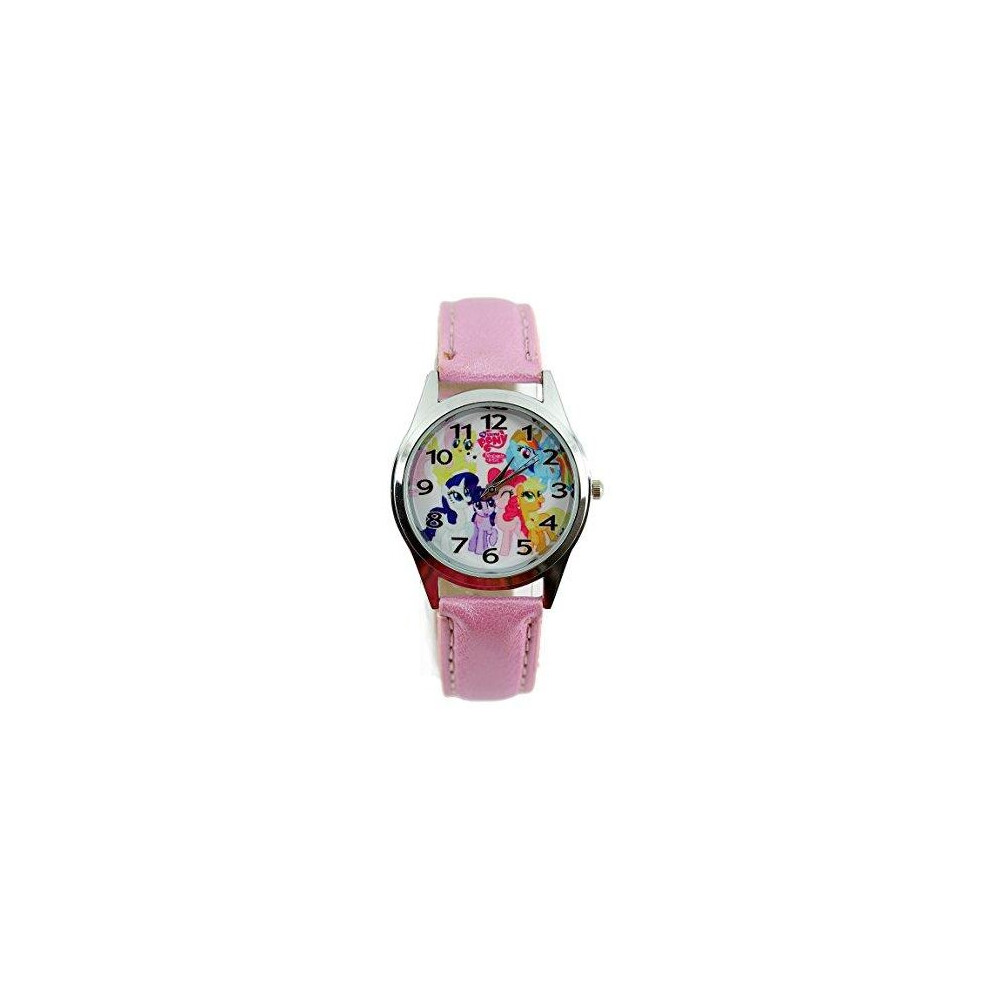 Taport My Little Pony Quartz Watch Leather Band Pink