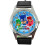 PJMASKS Round Quartz Watch Black Leather Band 1