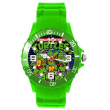 Green Silicone Watch for Teenage Mutant Ninja Turtles Fans