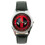 Deadpool Quartz Watch Marvel Real Leather Band   Black 1