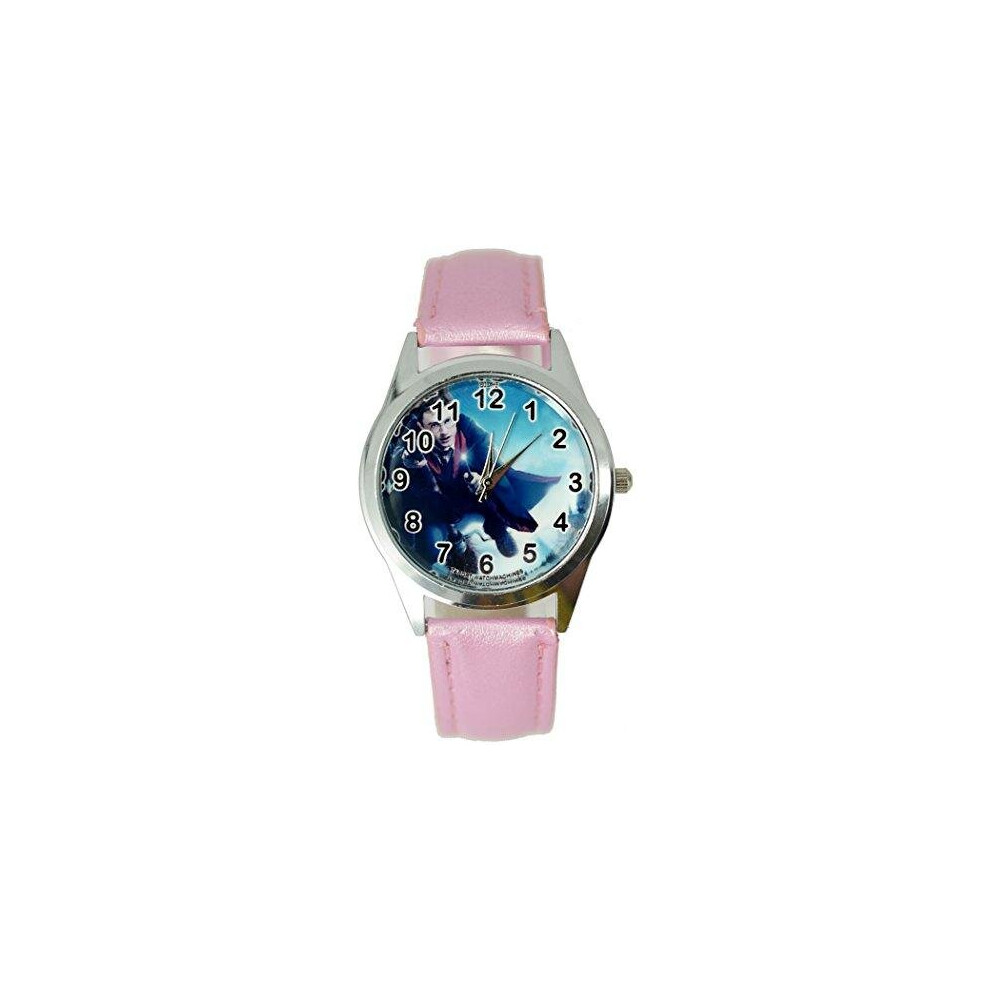 Harry Potter Quartz Watch Leather Band   Pink