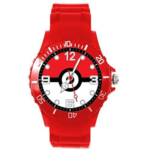 Pokemon Quartz Watch RED Silicone Band