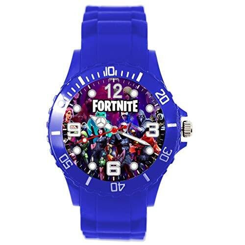 Blue Silicone Watch for FORTNITE Fans