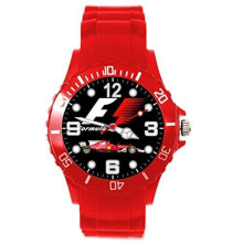 RED Silicone Watch for Formula 1 Racing Fans