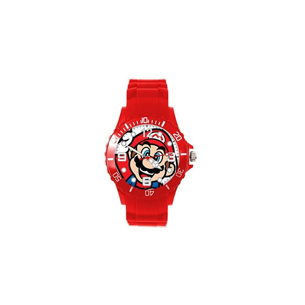 RED Silicone Watch for Mario Fans E3