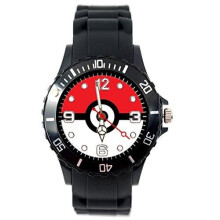 Pokemon Quartz Watch Silicone Band Black