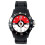 Pokemon Quartz Watch Silicone Band   Black 1