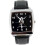Michael Jackson Quartz Square Watch Real Leather Band Dial  Black 1