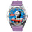 Purple Leather Round Watch for Thomas The Train Fans E2 1