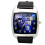 Black Real Leather Quartz Square Watch for DR WHO Fans E2 1
