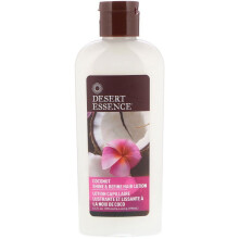 Desert Essence, Shine & Refine Hair Lotion, Coconut, 190ml