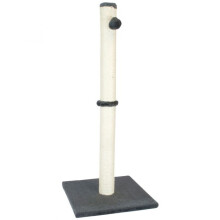 (Grey) Cat Scratch Scratching Post Pet Scratcher Pole Kitten Activity Tower