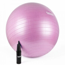 (85cm, Pink) Yoga Ball - Anti-Burst Exercise Pilates Fitness Balance Pregnancy Core Workout